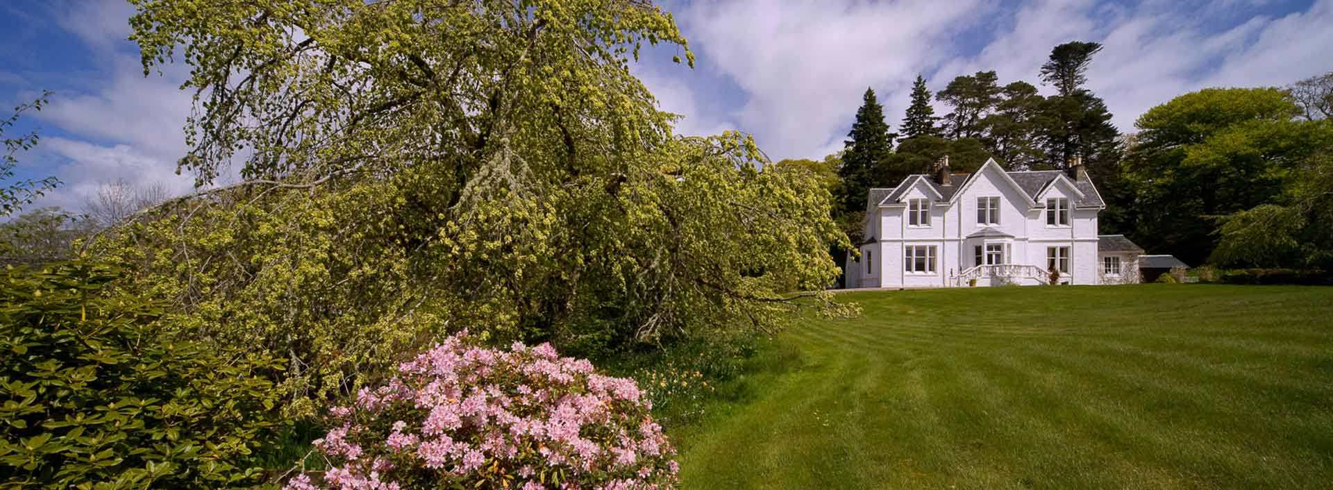 Druimneil House - country house bed and breakfast in Port Appin near Oban on the Argyll coast of Scotland