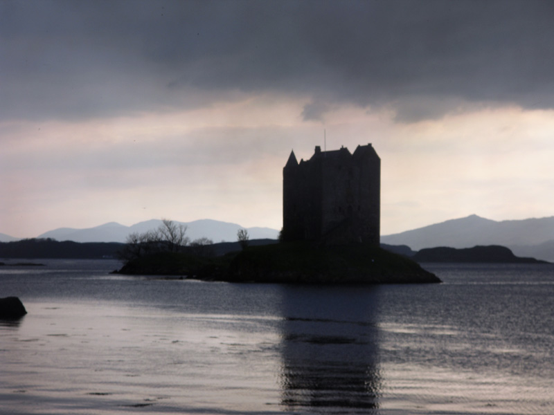 Castle Stalker - just a short drive away