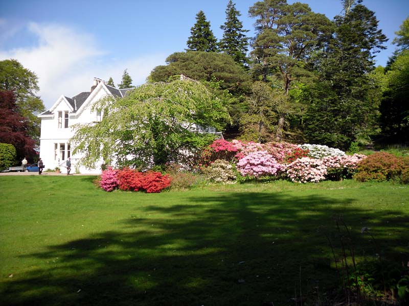 Druimneil House in its garden setting